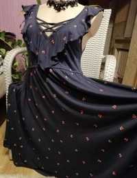 платье сарафан для беременных легкое вискоза  H&M