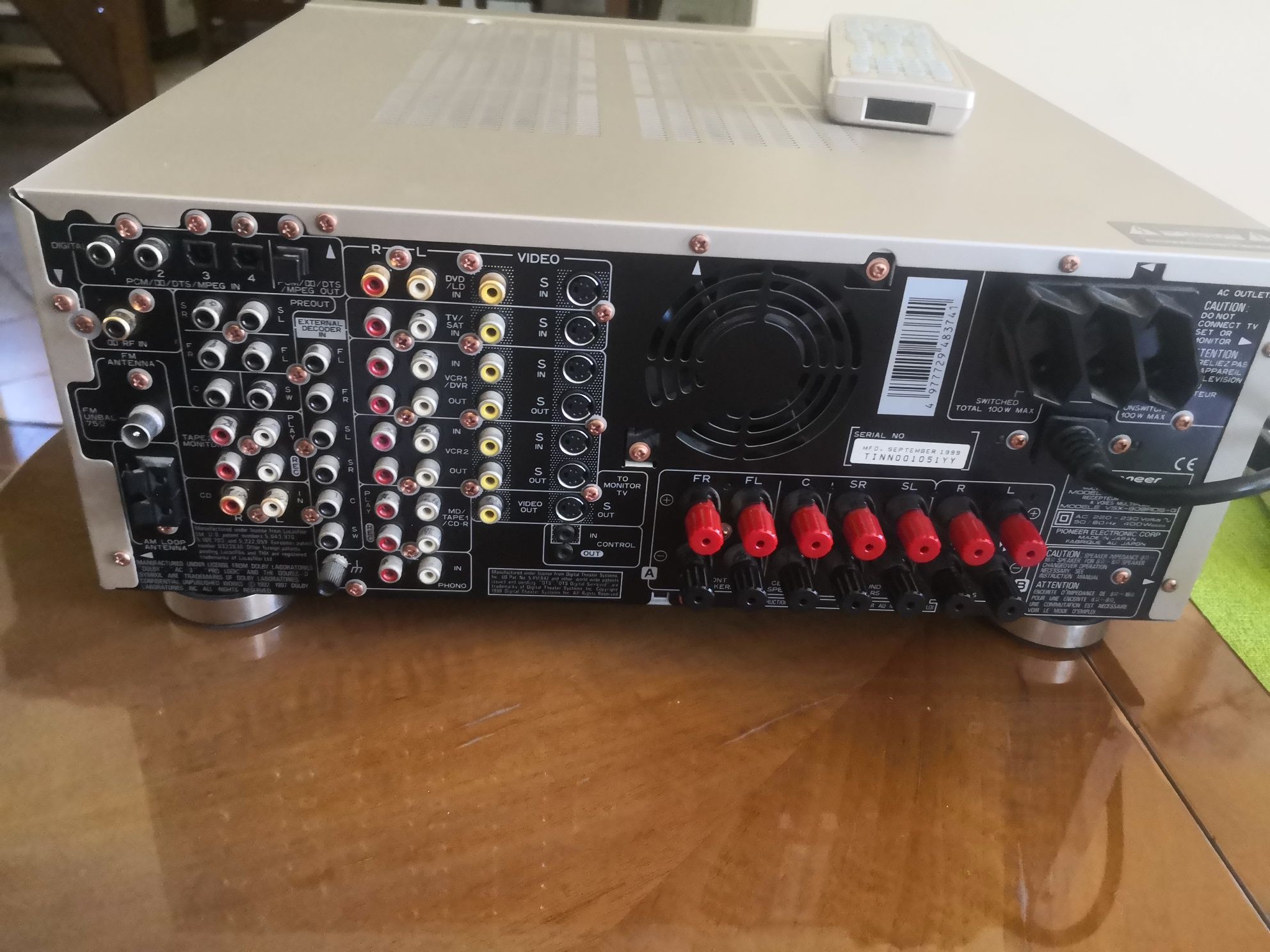 Amplituner pioneer vsx-908-rds-g