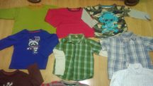 Mega paka 5 6 lat 110cm bluzki nowe koszule 5 10 15 F&F bluzy spodnie
