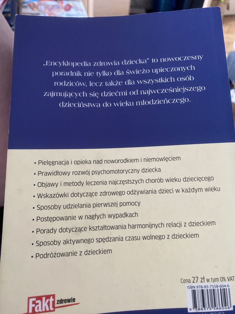 Ksiazka Encyklopedia zdrowia dziecka