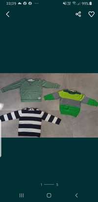 Sweter bluza H&M 98 104 Ideał  Pasy