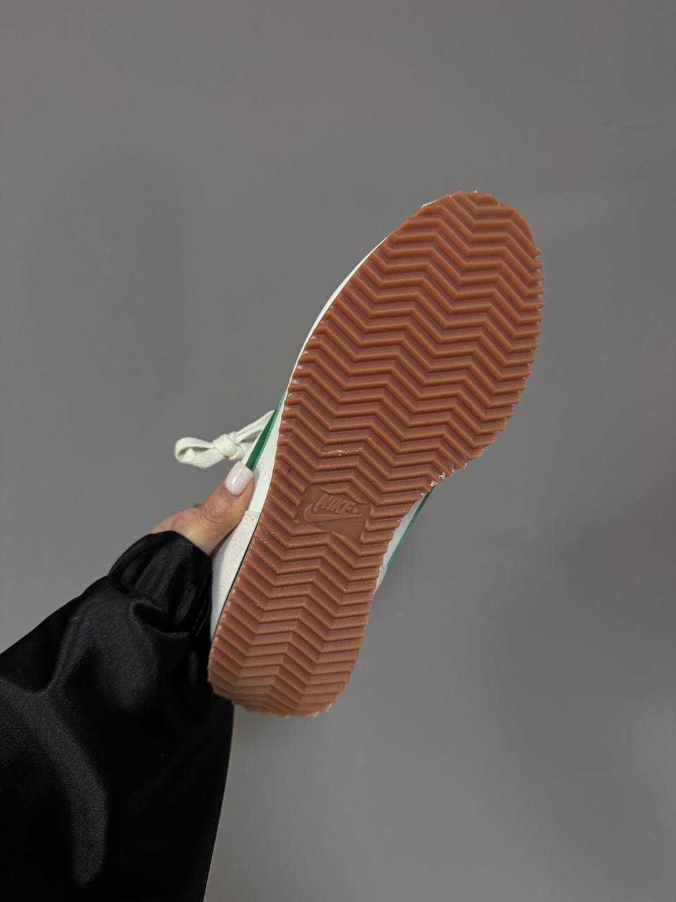 Кросівки Nike Cortez Beige/Green premium