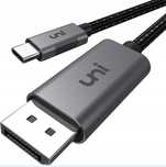 Kabel  Adapter UNI USB-C DisplayPort 4K 60 HZ 1M