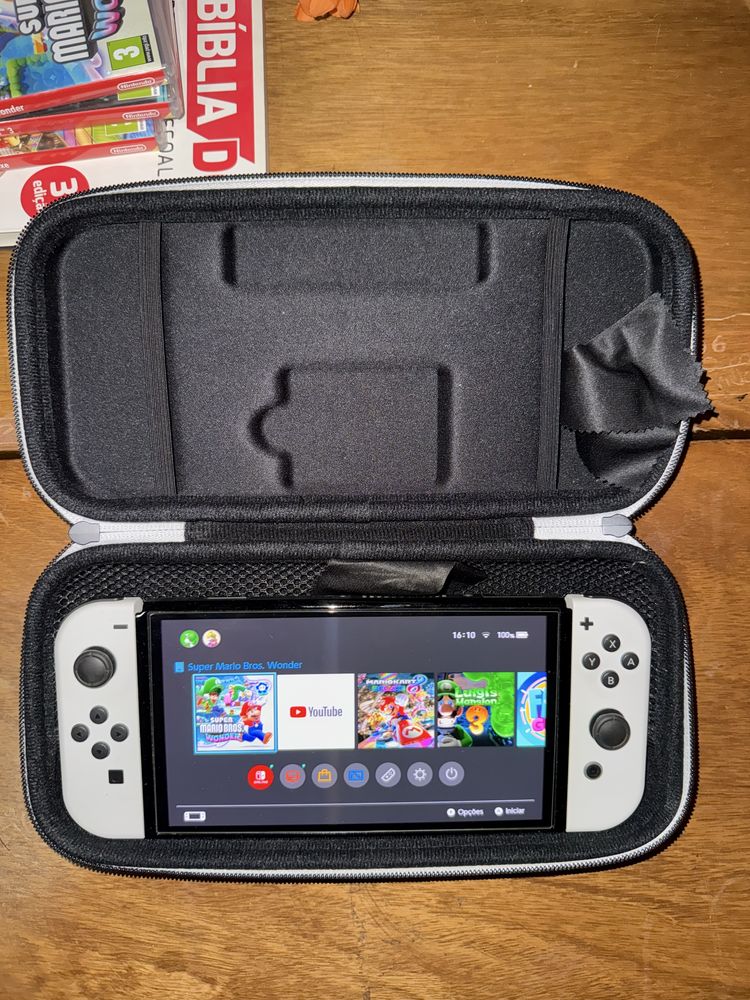 Nintendo Switch Oled + jogos