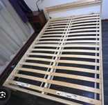 Cama Solteiro Ikea 140x200 com colchão e estrado