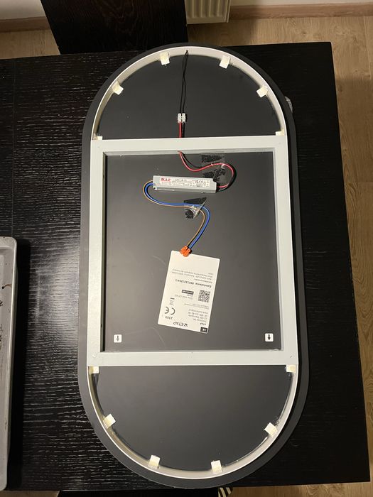 Lustro łazienkowe led 90x45