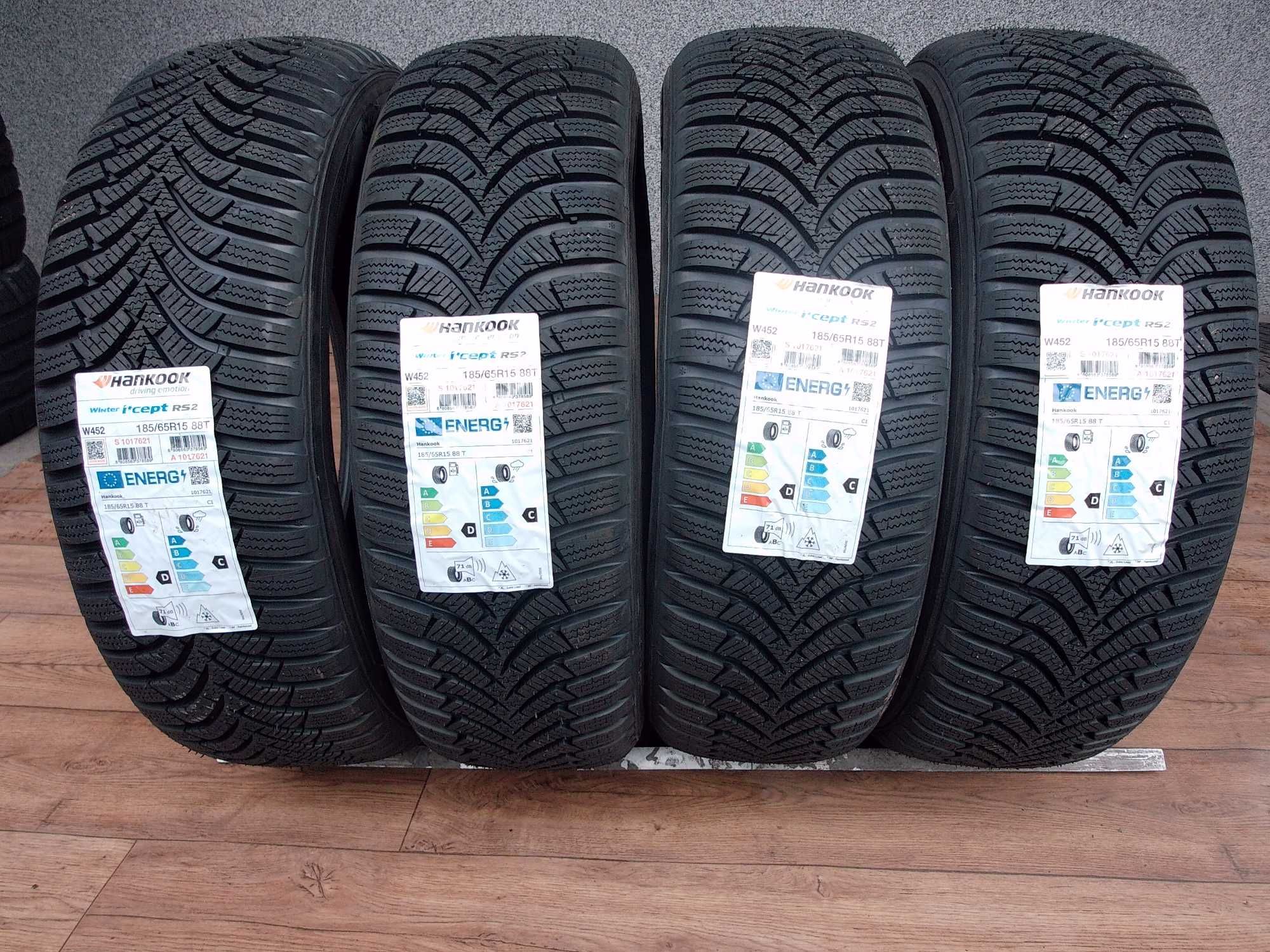 Hankook Winter Icept RS2 185/65/15 88T z 2022r nowe!