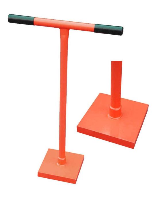 Ręczny ubijak zagęszczarka do piasku betonu 20x20cm 10kg GP-SYSTEM