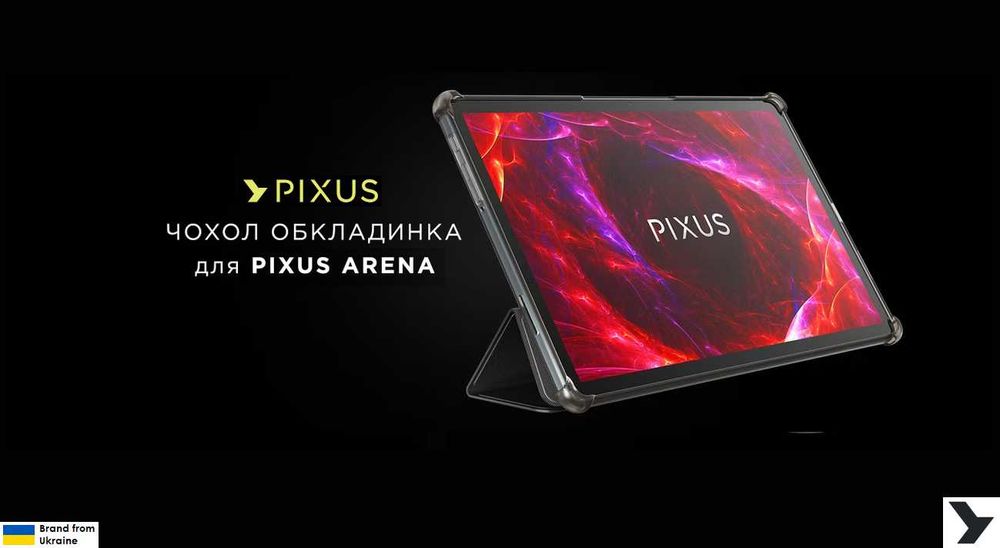 Оригінальний чохол обкладинка чорний для планшета Pixus Arena 10.95"