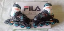 łyżworolki, Fila, rozmiar 34-37, junior sunrise, rolki, sport, jazda
