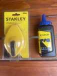 Шнур розмічальний Stanley США 30 мУніверсальний+крейда порошок 115грам