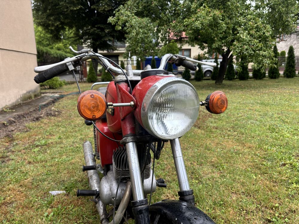 Mz ts 125 oryginal czerwony
