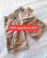 Шорти шорты Abercrombie & Fitch карго сафарі 100% бавовна