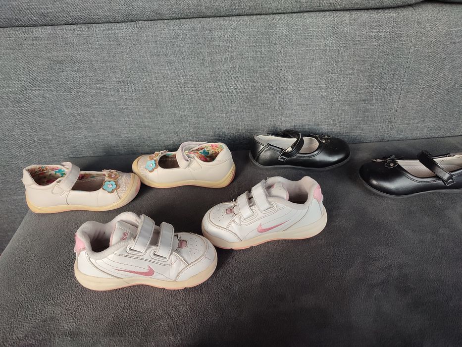 Zestaw 3 pary bucików 23 23,5 24 nike cool club buty