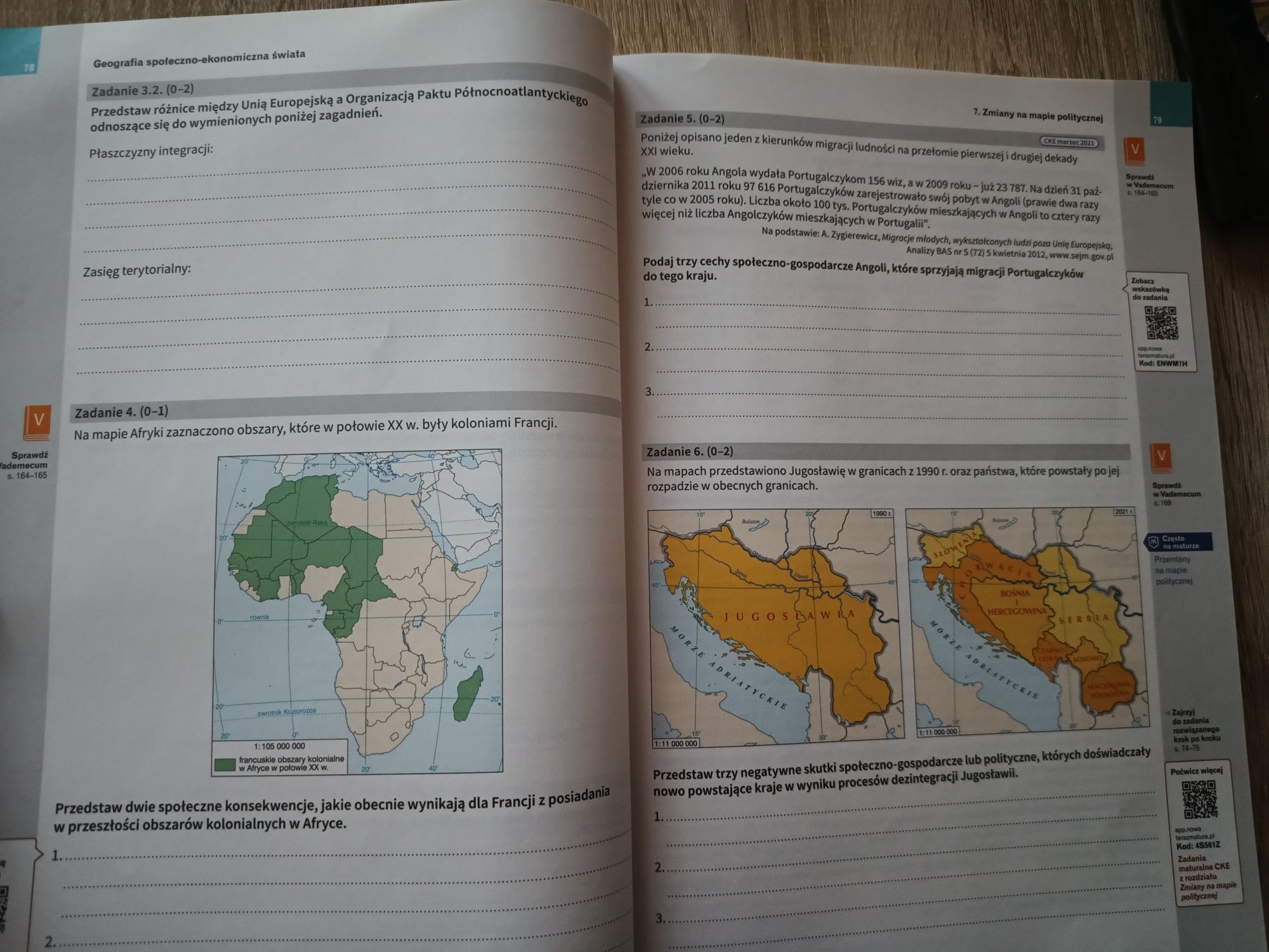 Geografia zbiór zadań maturalnych Nowa Era