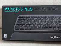Klawiatura Logitech MX Keys S Plus nowa, układ US International