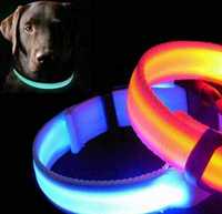 Ошейник LED светящийся  для небольших собак и кошек 0.5 м