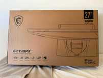 Monitor MSI G274QPX IPS 27" QHD 16:9 240Hz G-SYNC Compatible