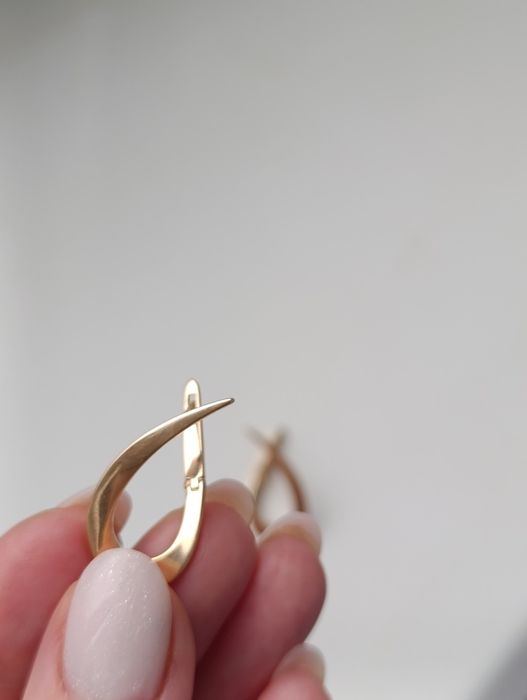 Золоті сережки 585