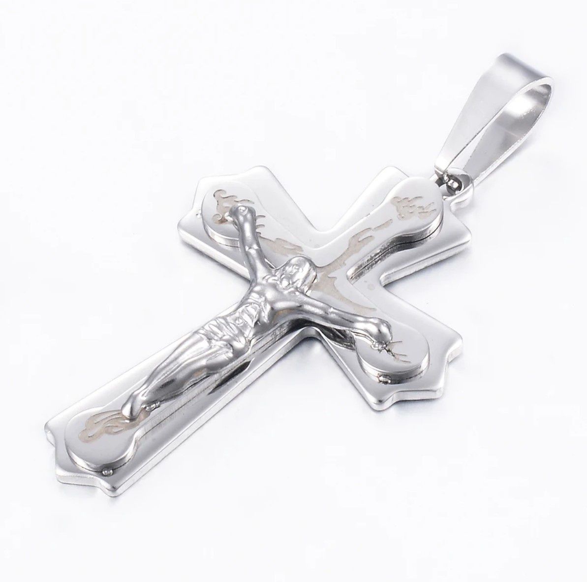 Продам хрест сріблястий