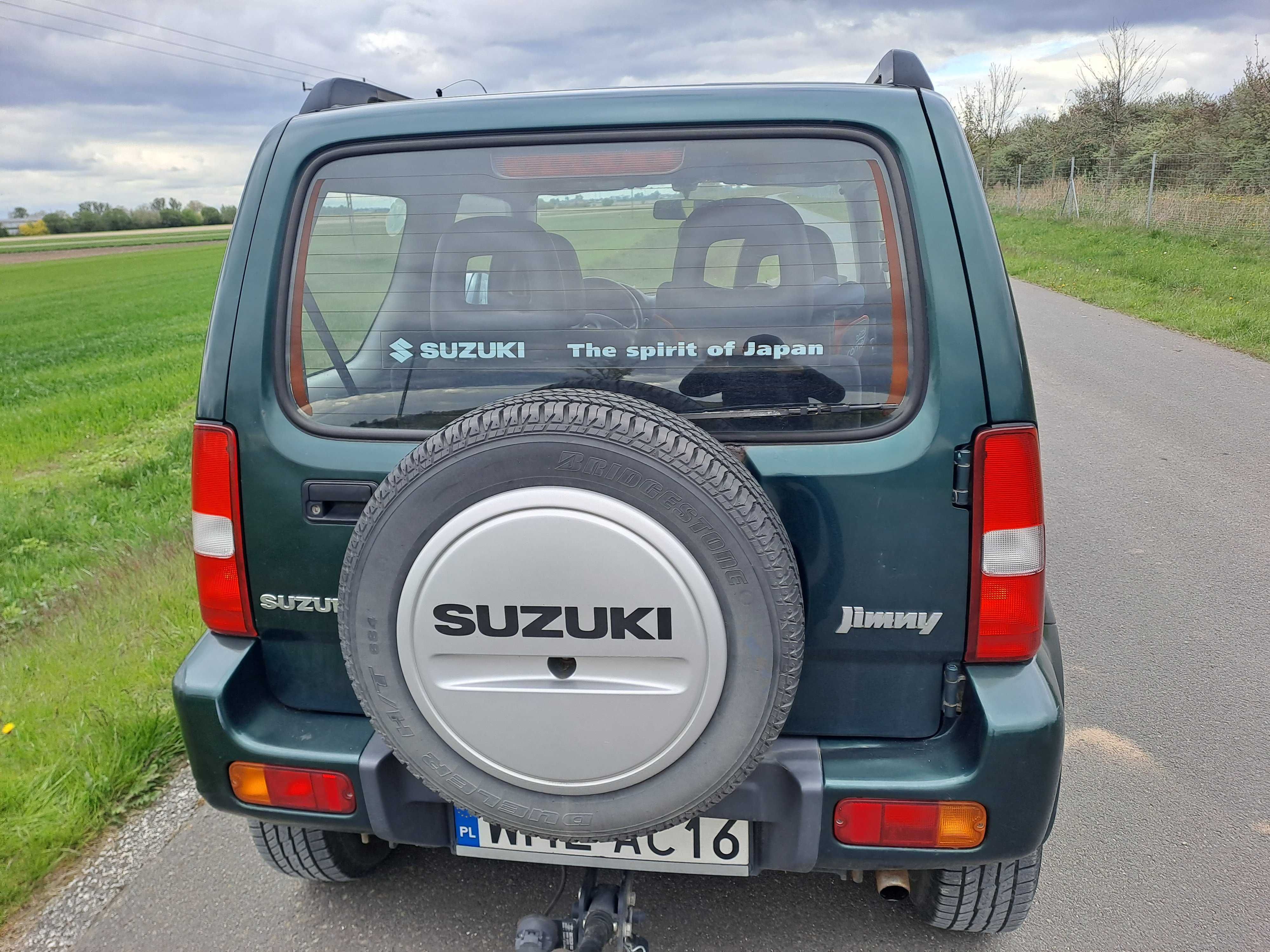 Jimny 1,3 benzyna 2005 4x4 klimatyzacja