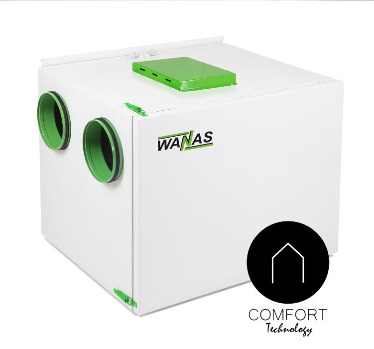 Rekuperator Wanas 350 V/3 415 Hi-Tech
