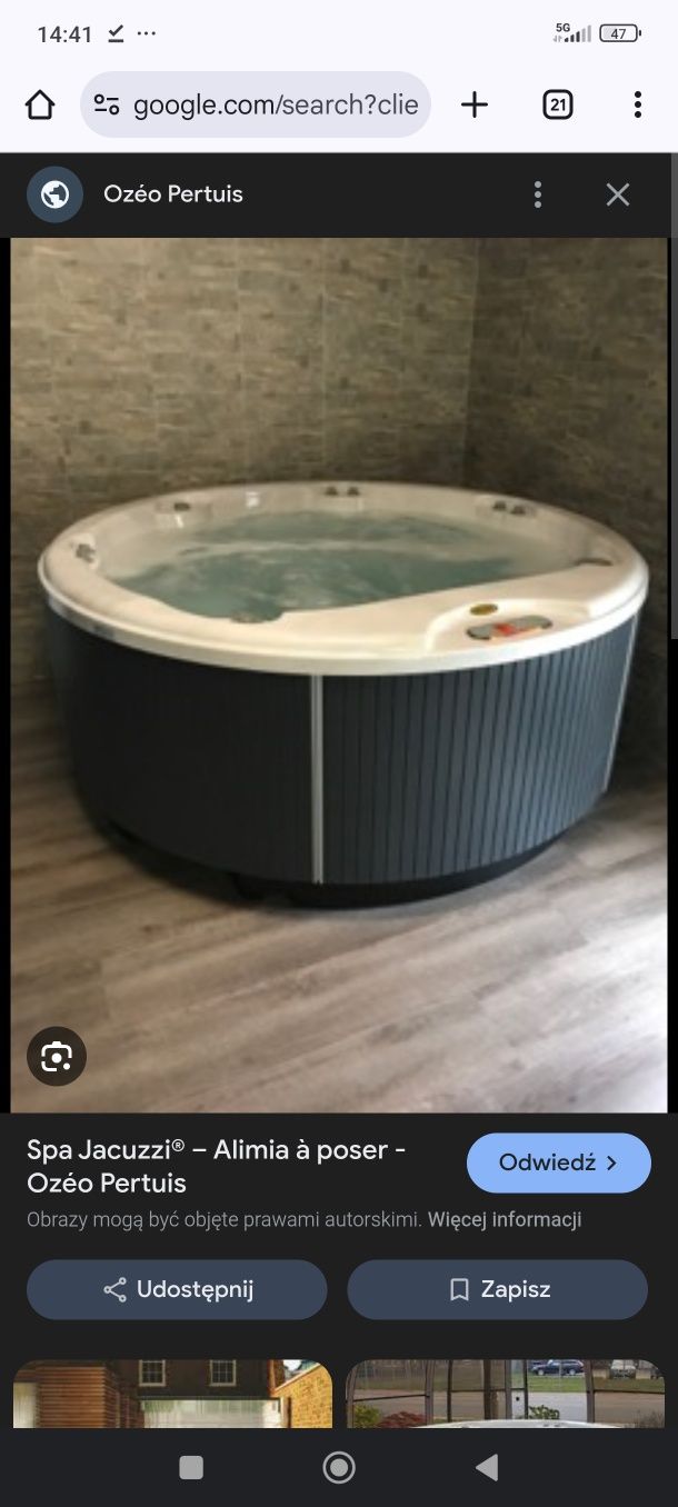 Jacuzzi  alimia , balia,  spa