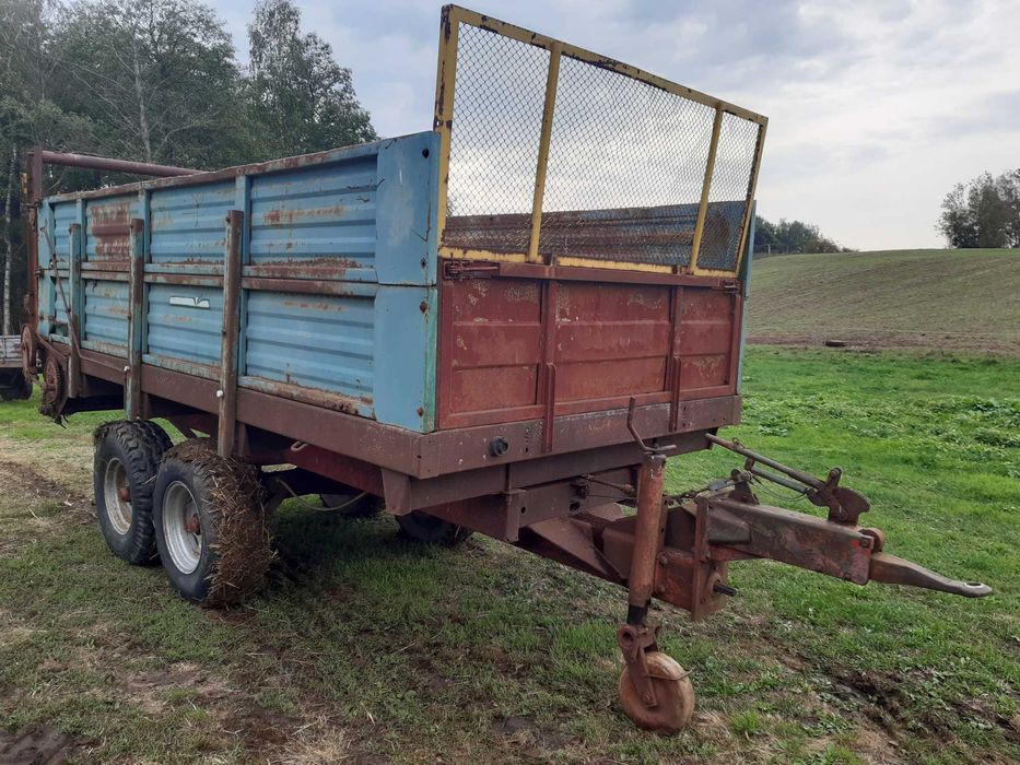 Rozrzutnik obornika 8t tandem