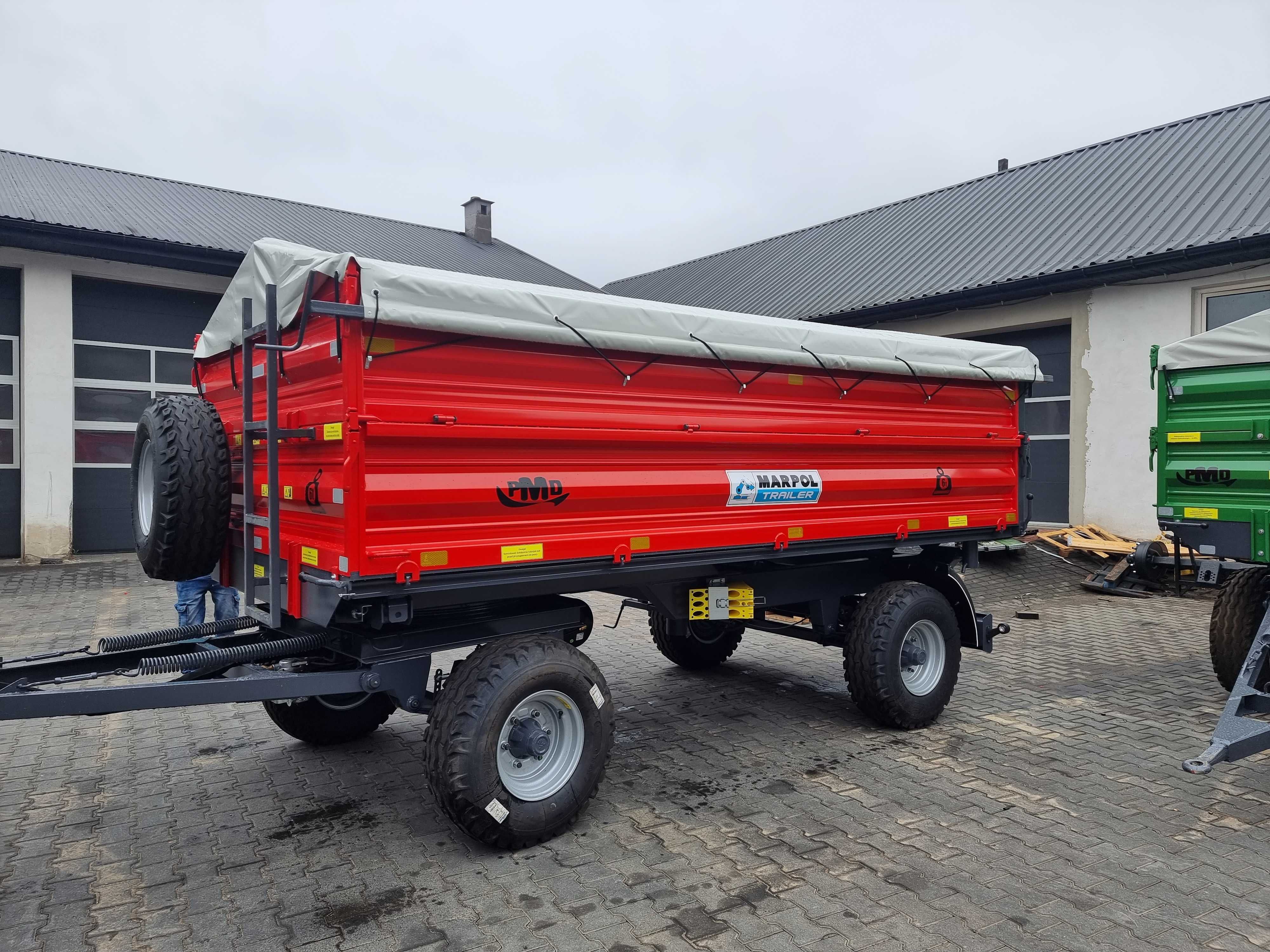 MARPOL -TRAILER Przyczepa dwuosiowa 6 ton