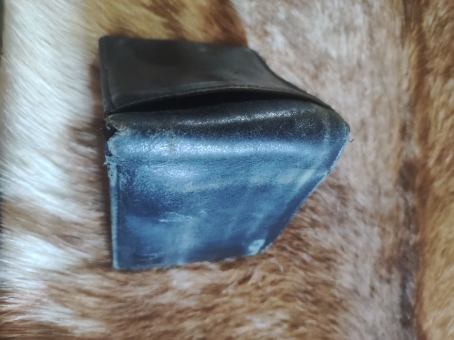 Carteira em pele genuína