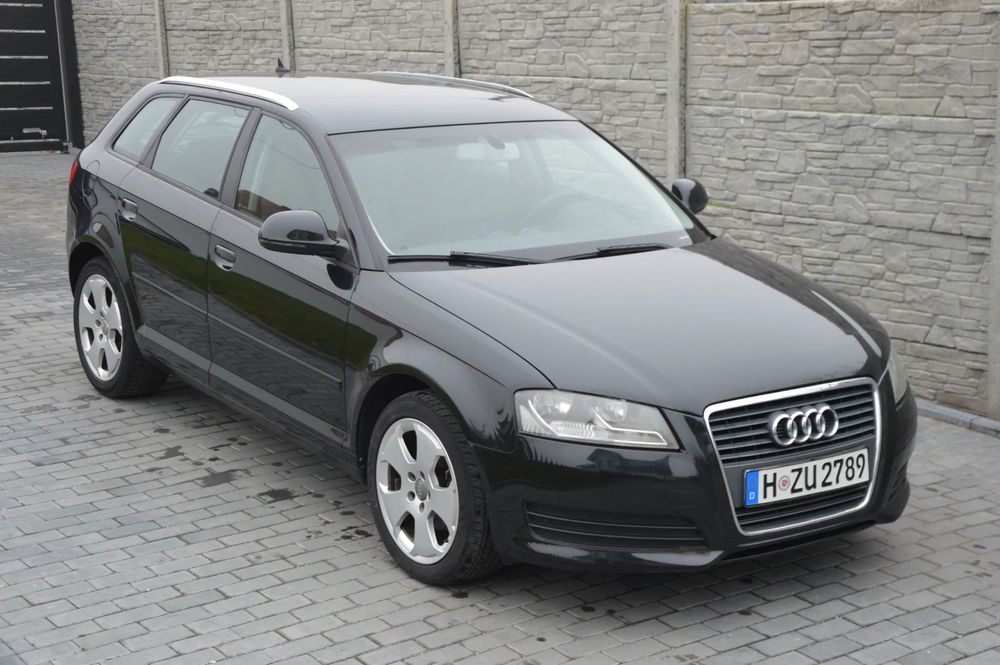 Audi A3 Sportback •1.8T•160KM•FULL•Navi•Czujniki•Serwis•Bezwypadkowy•FULL•