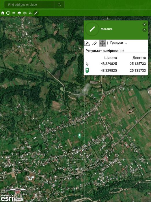 Земельна ділянка с. Вербовець, Косівського району