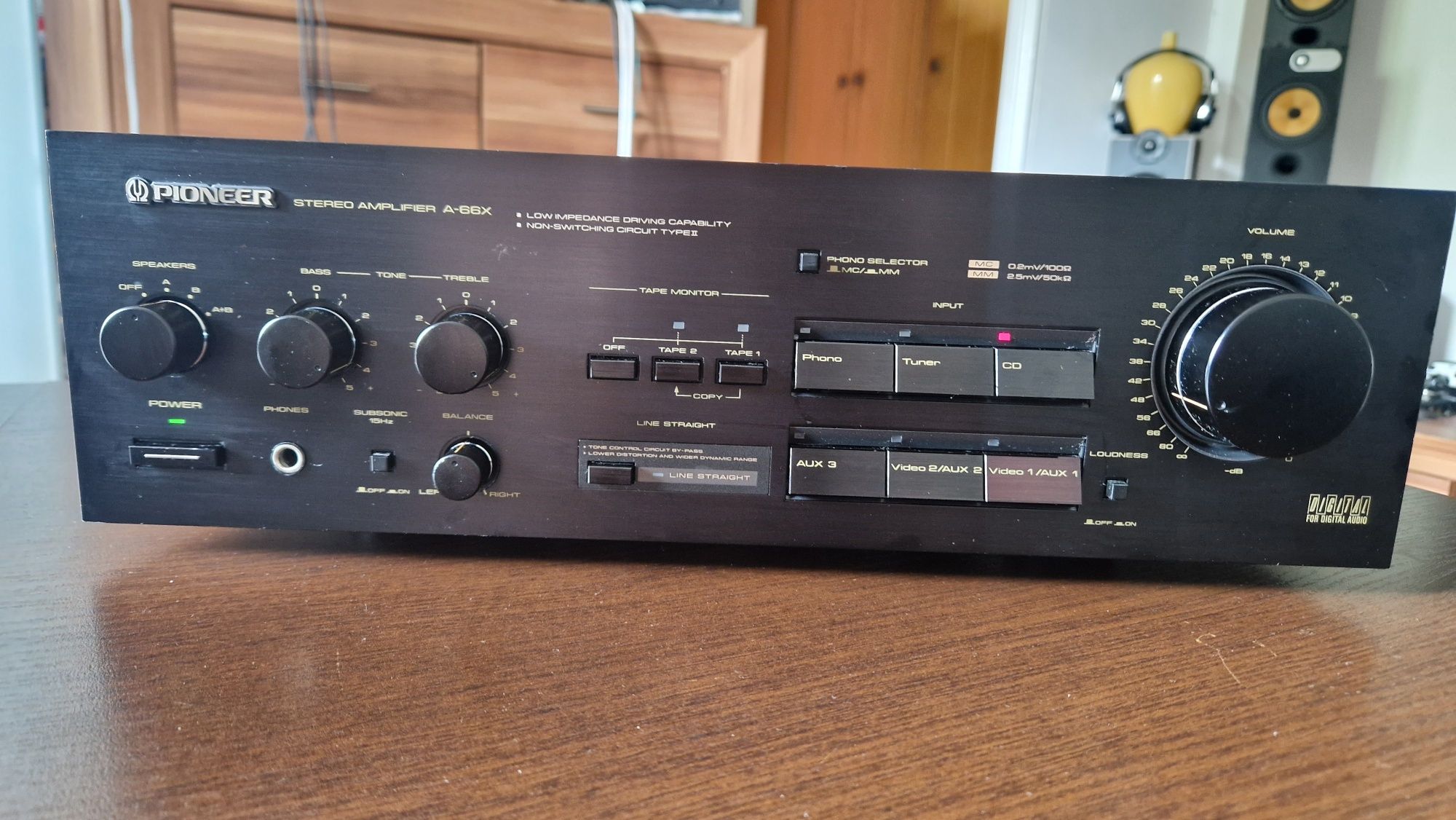 Świetny wzmacniacz Pioneer A66X