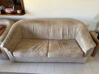 Conjunto sofa e 2 cadeirões