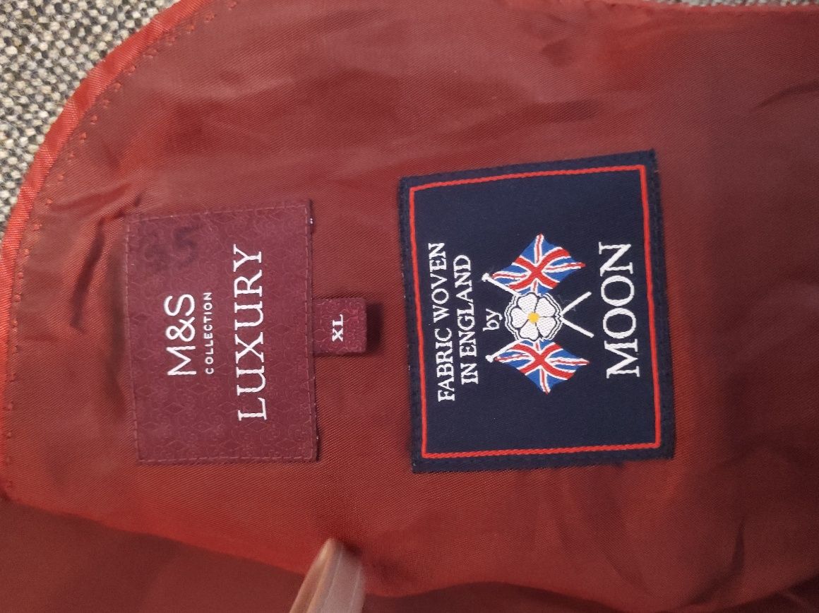 Płaszcz Marks and Spencer Luxury tweed
