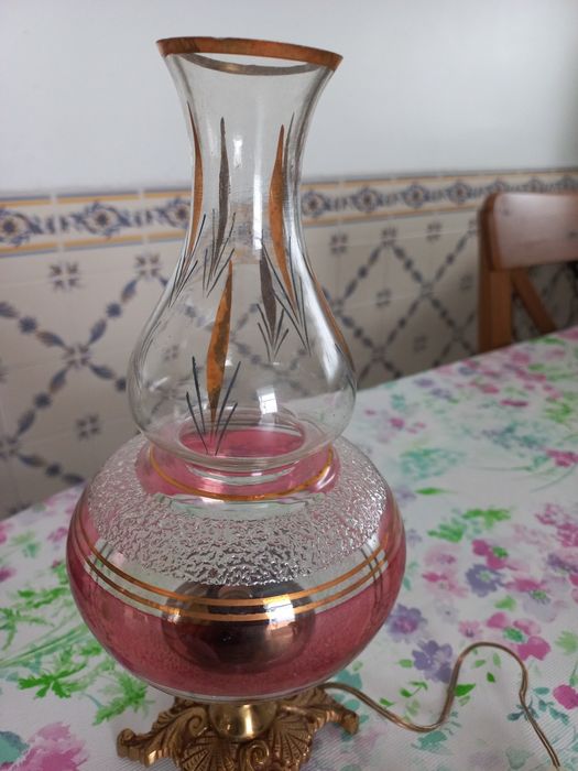 Candeeiro antigo vintage