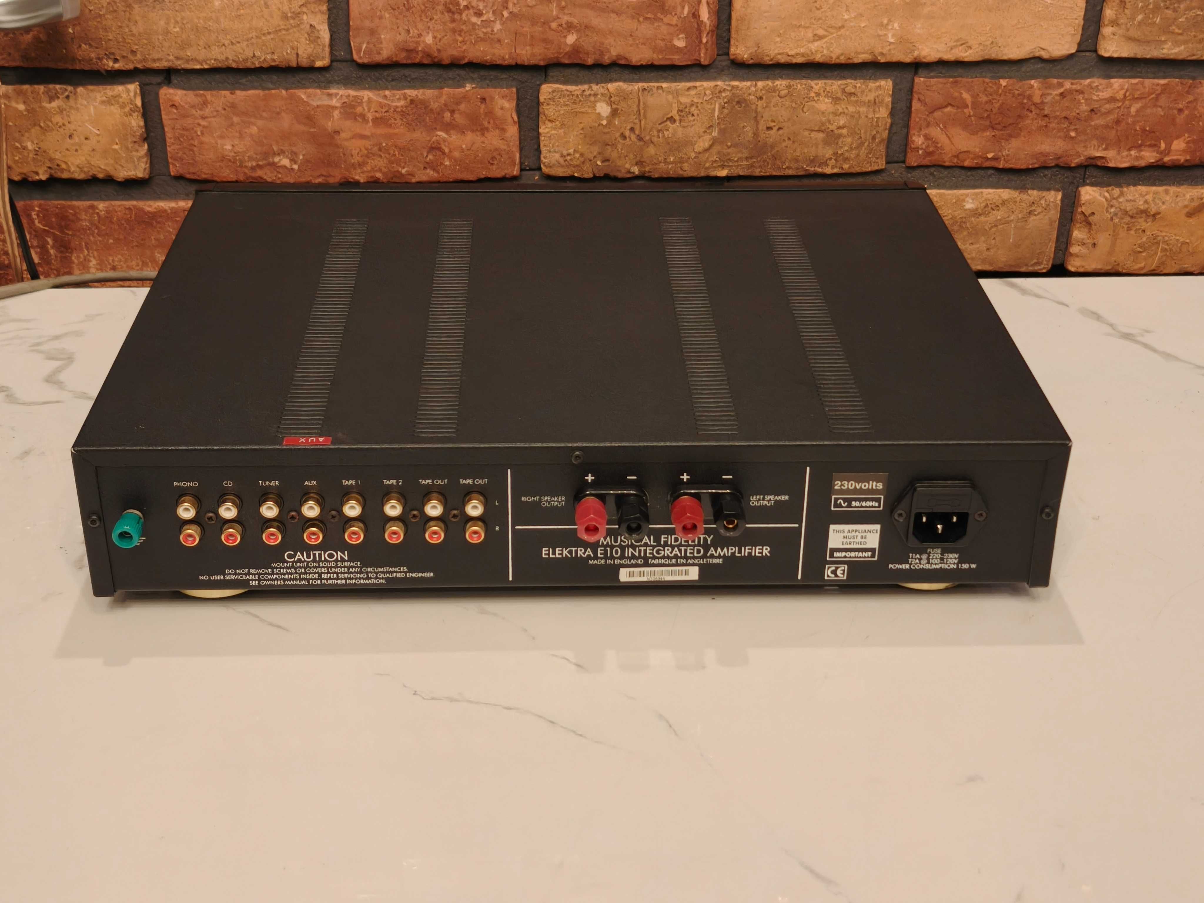 MUSICAL FIDELITY ELECTRA E10 ! Znakomity wzmacniacz