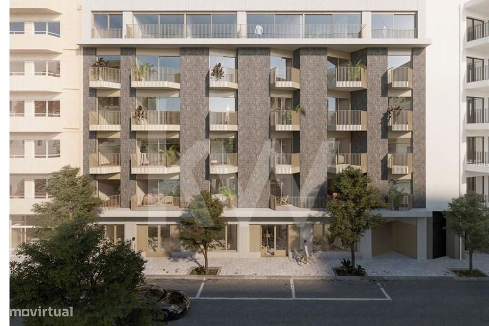 Apartamento T1 com varanda na Rua 5 de Outubro