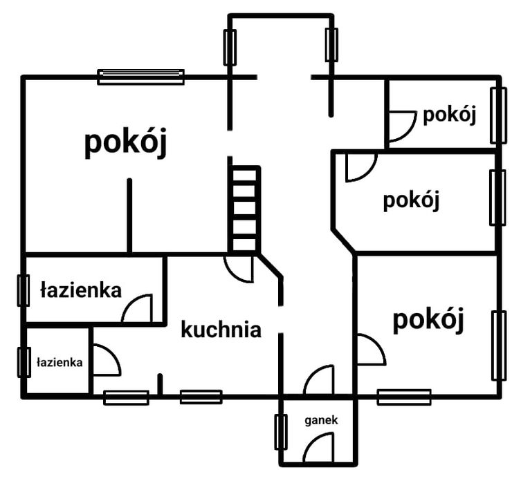 Dom jednorodzinny - siedlisko bez nakładów finansowych