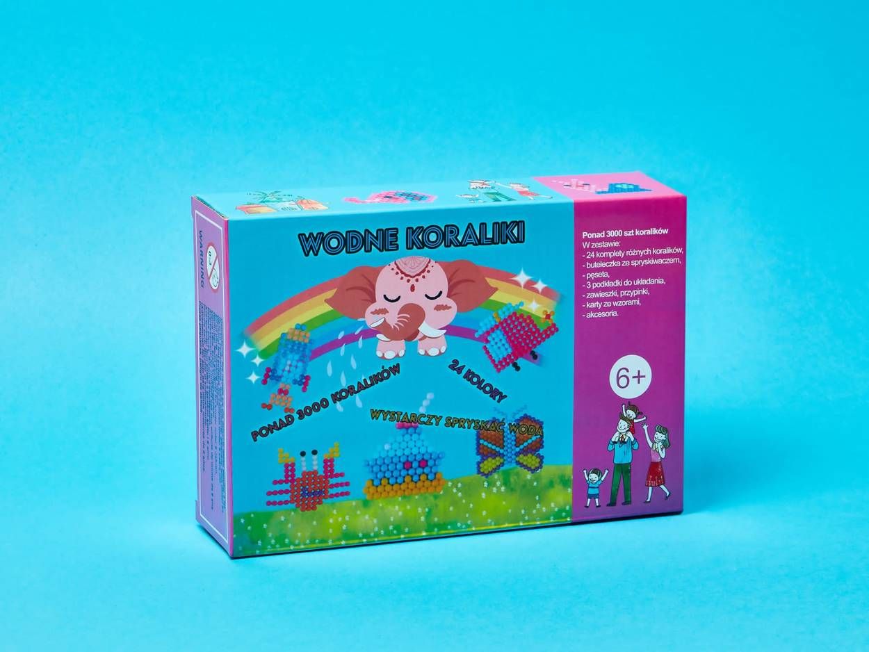 Koraliki Wodne Aqua Magic Beads Szablony Wzor 3000