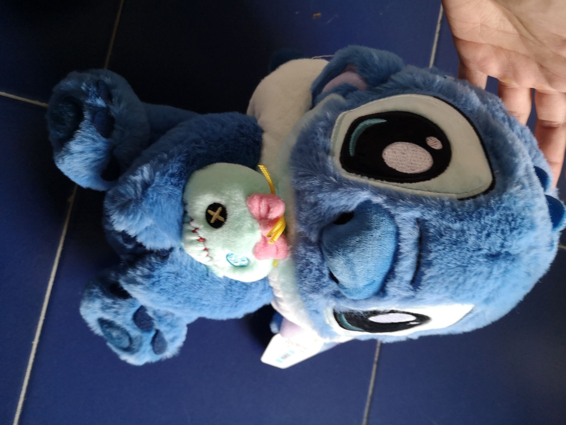 Mochila peluche do stitch da Disney