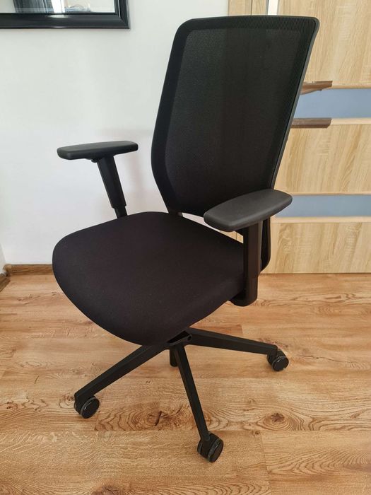 Ergonomiczny fotel profim veris net 100sfl krzesło biurowe premium