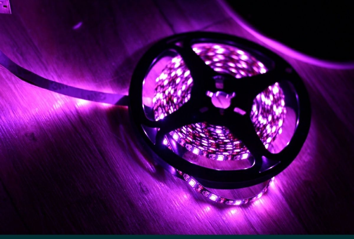 Для цветов LED ультрафиолетововая лента для рассады, светодиодная
