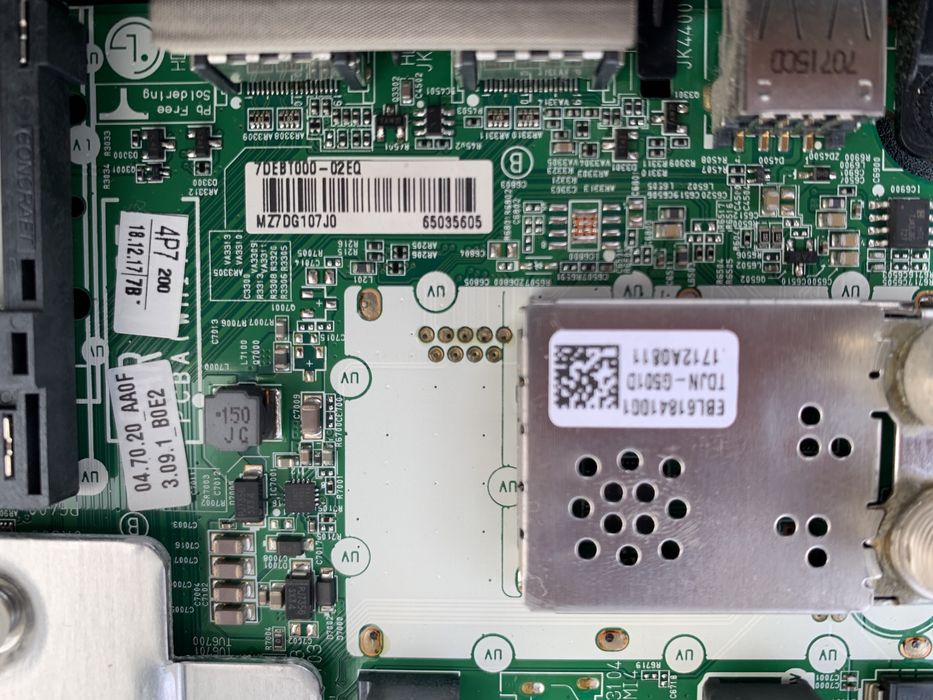 Main board EBT 650.35.  LG43UJ620V-ZA