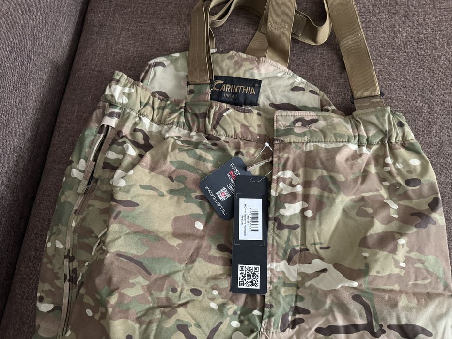 Штани утеплені тактичні CARINTHIA MIG 4.0 TROUSERS G-LOFT | MULTICAM