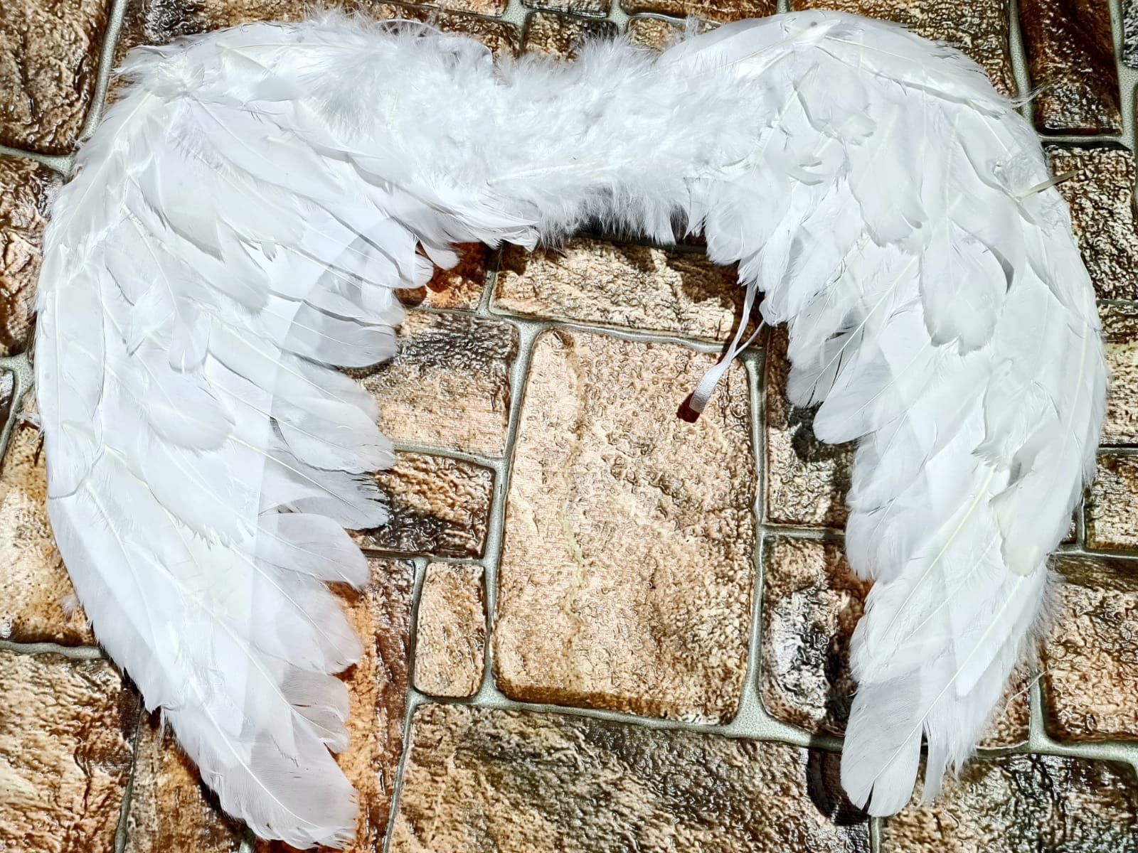 Nowe skrzydła Aniołka przebranie strój dla dzieci białe
