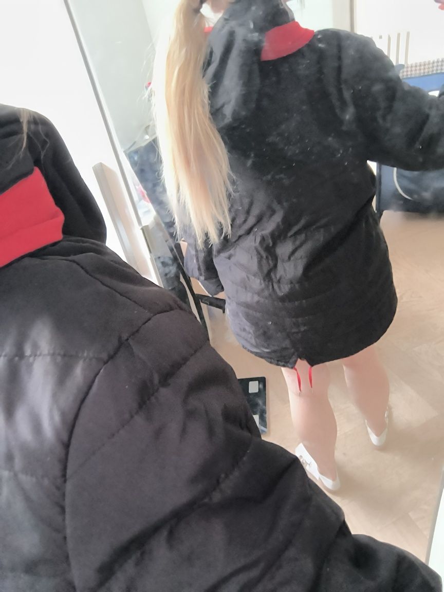 Kurtka parka damska jesienna plus size