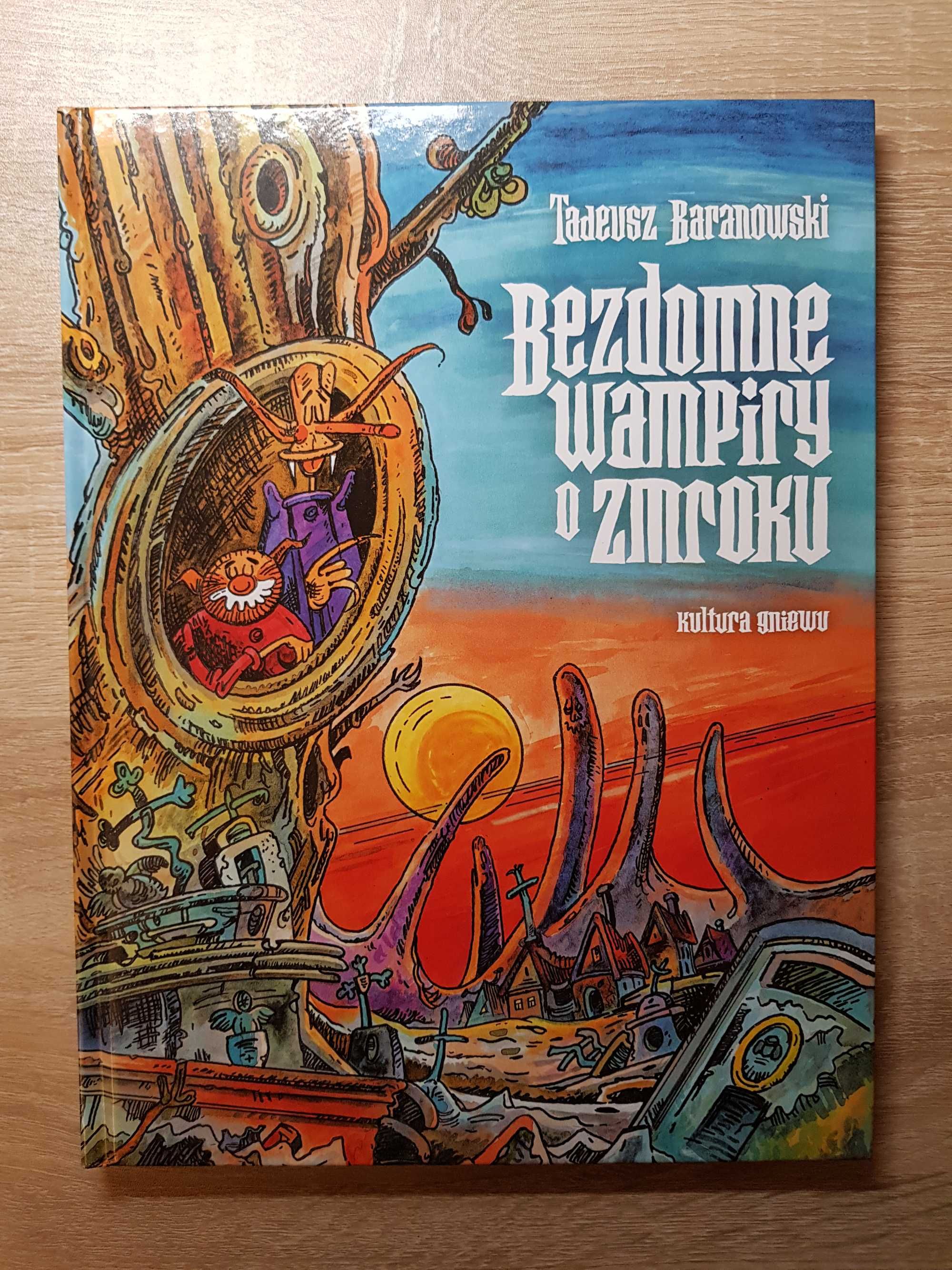 Komiks Bezdomne wampiry o zmroku Tadeusz Baranowski