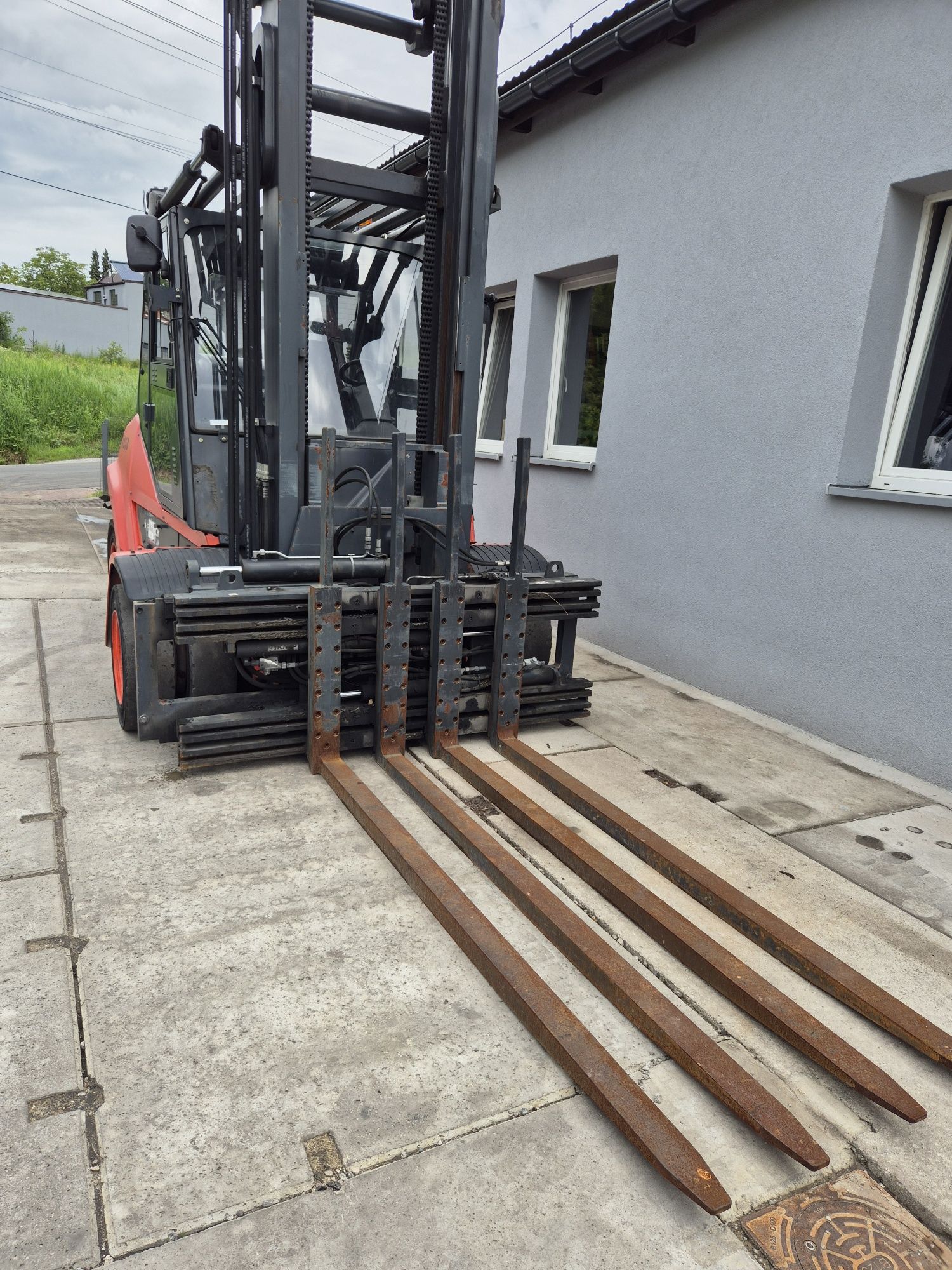 Wózek widłowy Linde H80T-03/900 rok 2018 przebieg 9567mth