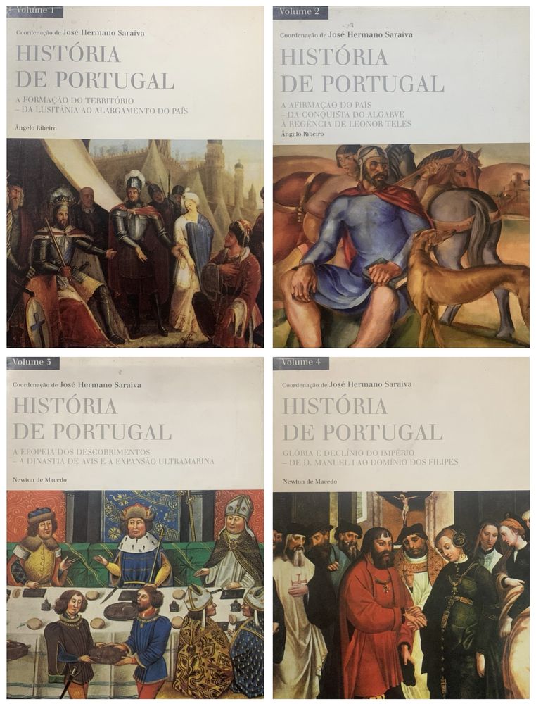 Livros Historia de Portugal de Jose Hermano Saraiva (32 Volumes)